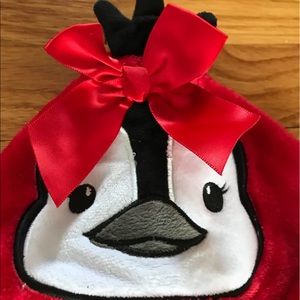 Twin B/G Plush Penguin Robes - Size 0-9 months